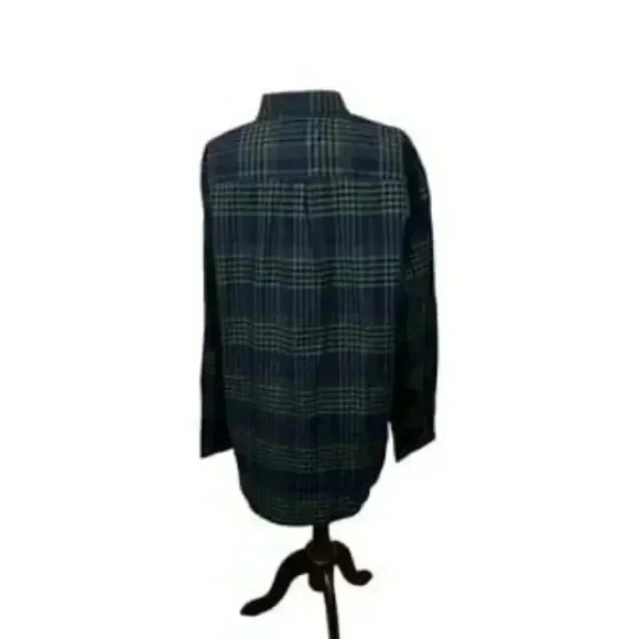 Orvis Green And Blue Plaid Long Sleeve Button Up‎ Shirt Mens Sz XL EUC - Picture 7 of 12